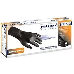 Перчатки химостойкие сверхдлинные Reflexx N79P-XL Plus